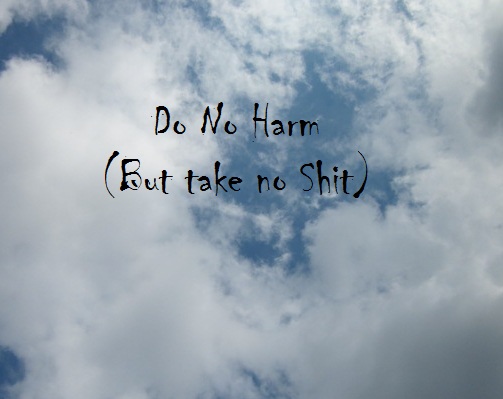 no harm